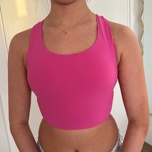 pink Lululemon tank top